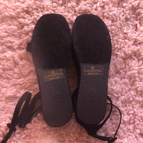 Dolls Kill Platform Strappy Faux-Suede Sandals - Picture 12 of 16